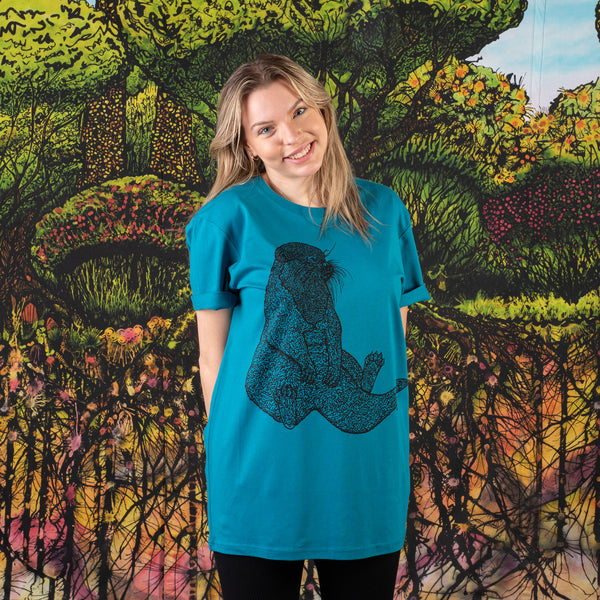 Organic cotton t-shirt "Harry-Otter-Know-Better"