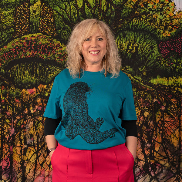 Organic cotton t-shirt "Harry-Otter-Know-Better"