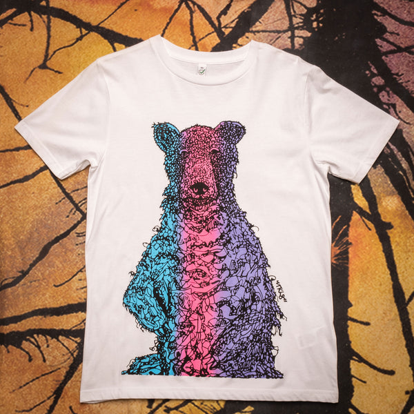 Organic cotton t-shirt "Blueberry Bear"