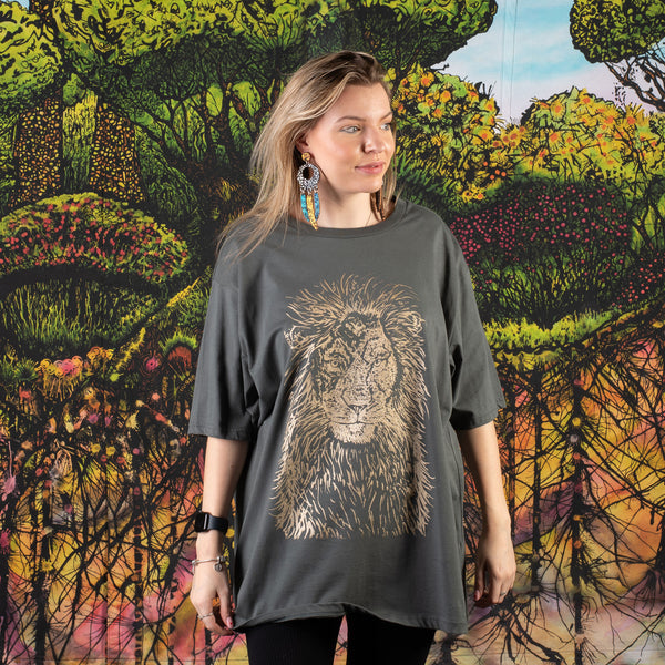 Organic cotton t-shirt "Lion"