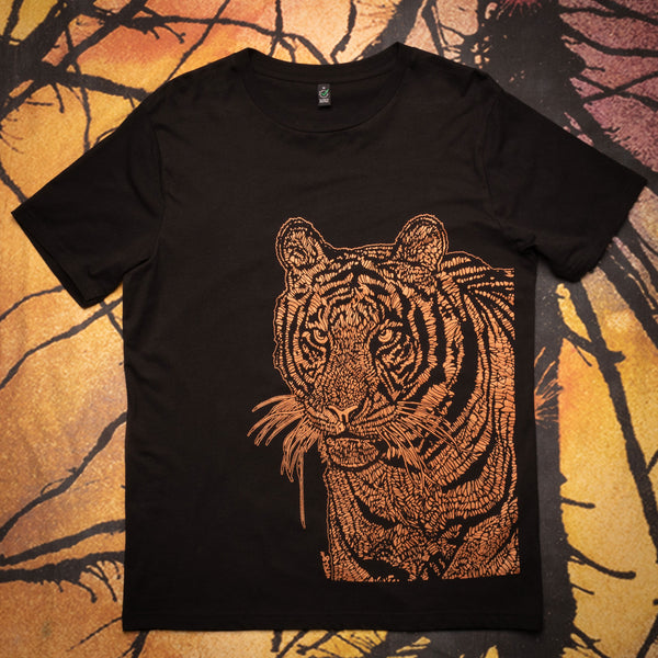 Organic cotton "Totem Tiger" t-shirt