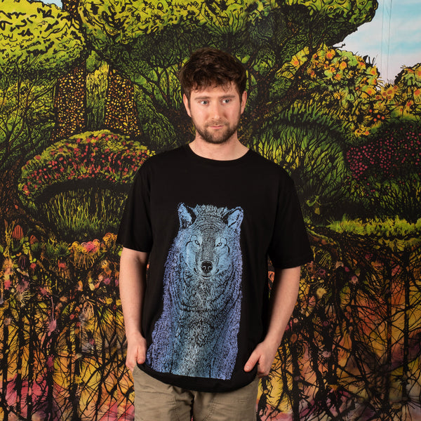 Organic cotton "Timber Wolf" t-shirt