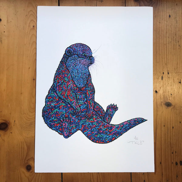 "Harry Otter-Know-Better" Art Print